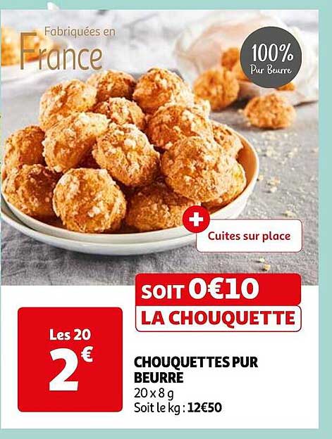 Chouquettes Pur Beurre