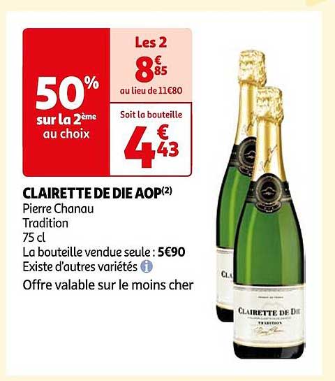 clairette de die aop pierre chanau tradition