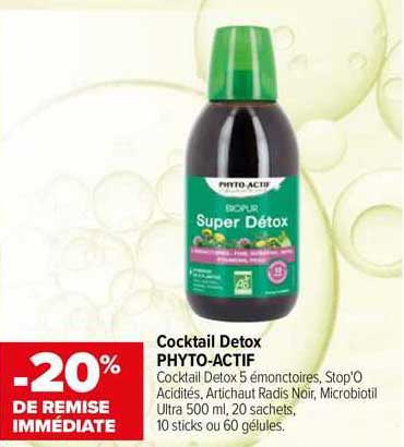 Cocktail Detox Phyto-actif