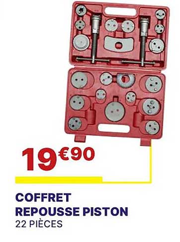 coffret repousse piston