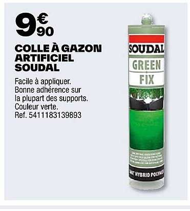 Colle à Gazon Artificiel Soudal