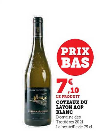 côteaux du layon aop blanc