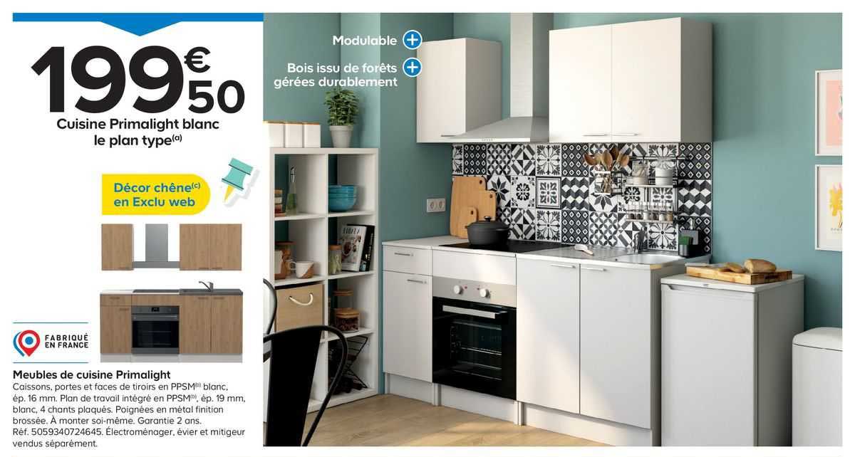 Cuisine Primalight Blanc