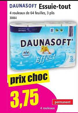 daunasoft essuie-tout