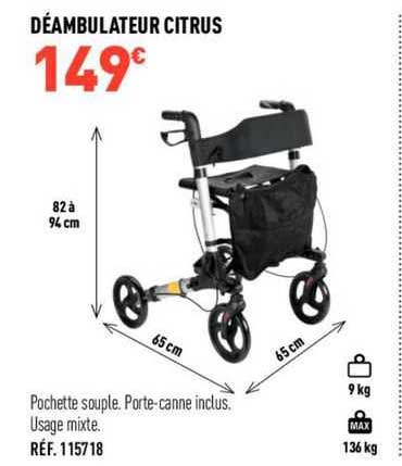 déambulateur citrus