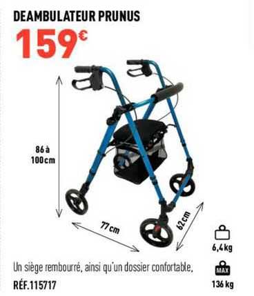 déambulateur prunus