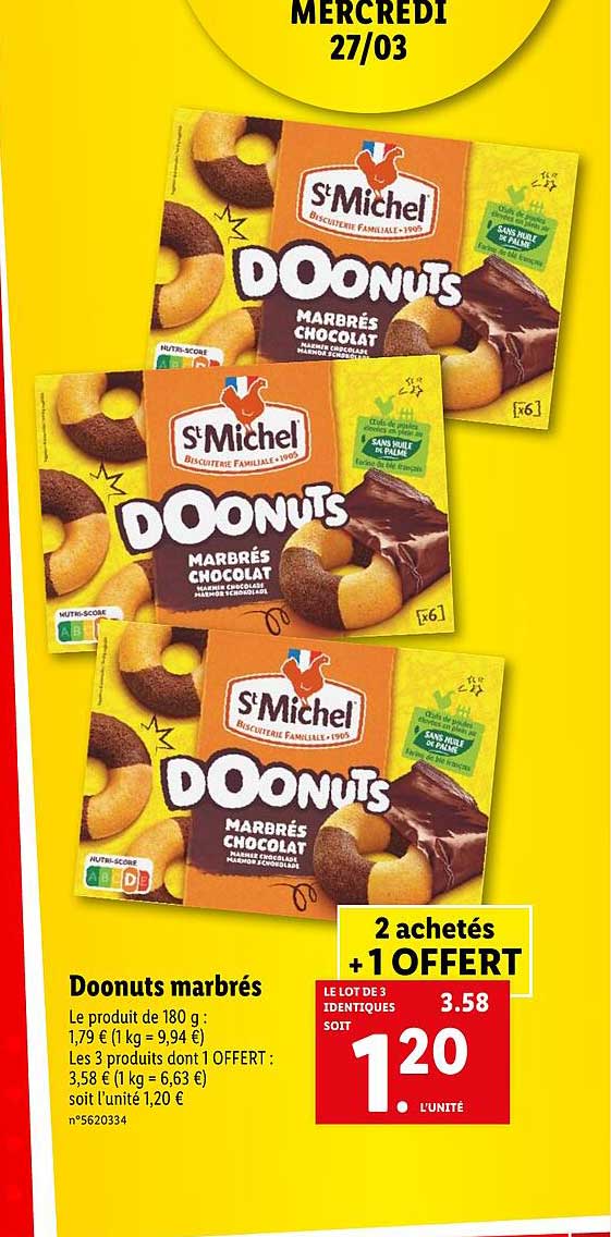 doonuts marbrés