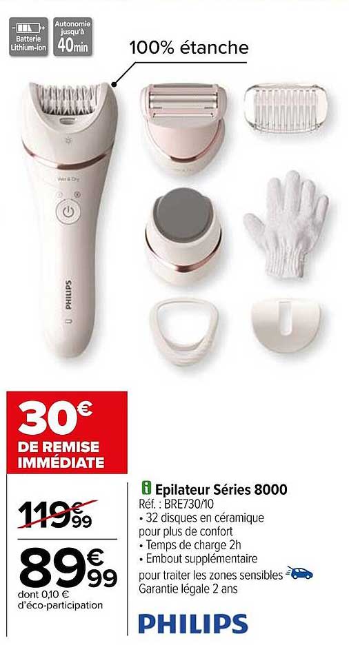 épilateur séries 8000 philips
