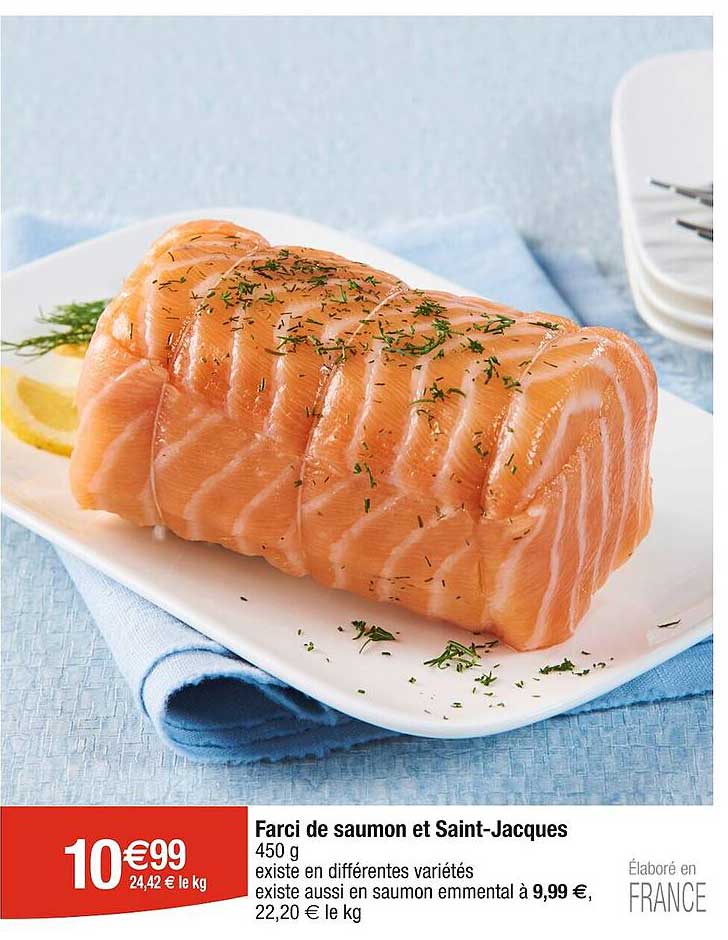 farci de saumon et saint-jacques