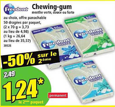 freedent chewing-gum