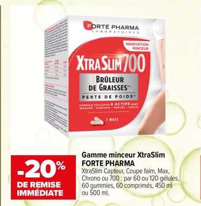 gamme minceur xtraslim forte pharma