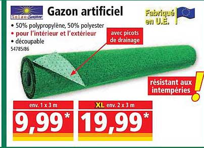 gazon artificiel