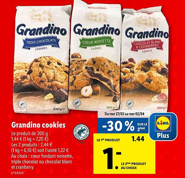 Grandino Cookies