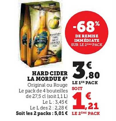 hard cider la mordue 6°