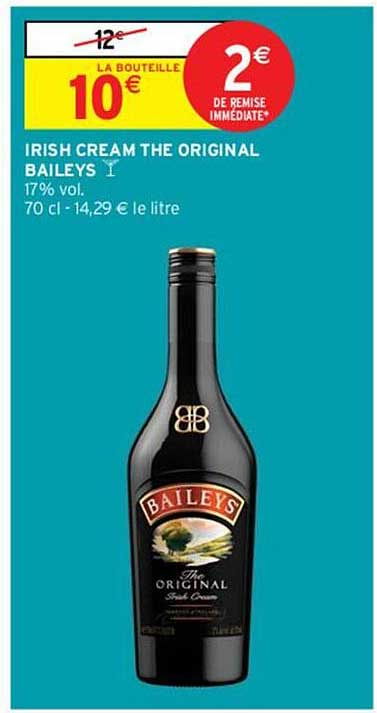 irish cream the original baileys