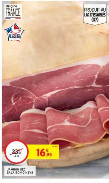 jambon sec salaison gineys