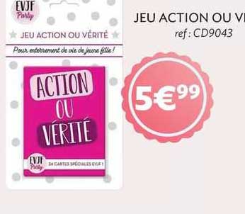 Jeu Action Ou Vérité