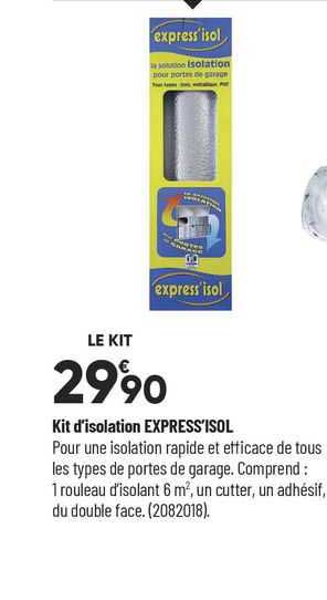 kit d'isolation express'isol
