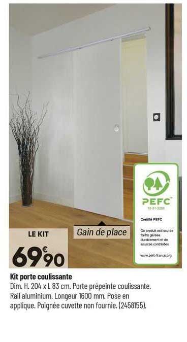Kit Porte Coulissante