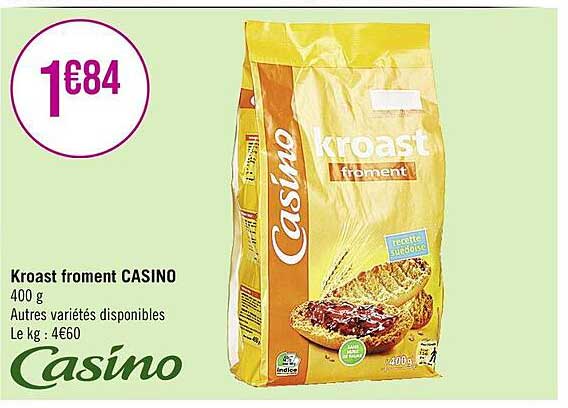 kroast froment casino
