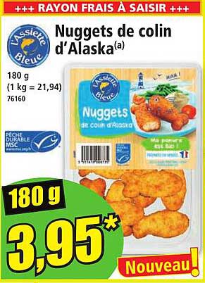 l'assiette bleue nuggets de colin d'alaska