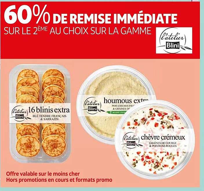 la gamme l'atelier blini