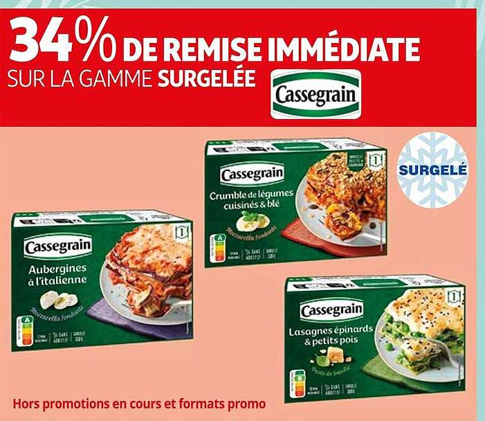 La Gamme Surgelée Cassegrain