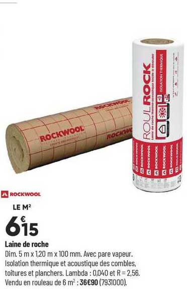 laine de roche rockwool