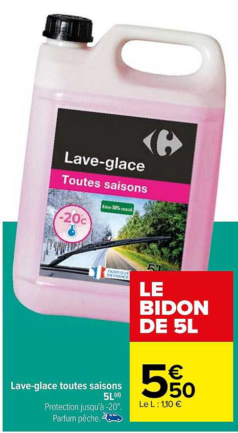 lave-glace toutes saisons 5 l