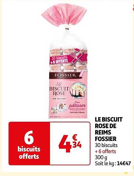 le biscuit rose de reims fossier