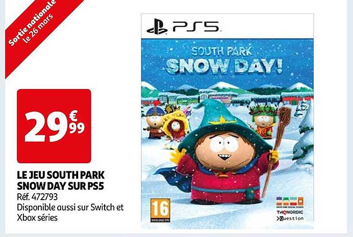 Le Jeu South Park Snow Day Sur Ps5