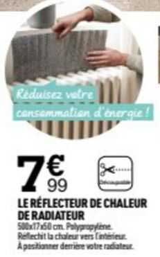 le réflecteur de chaleur de radiateur