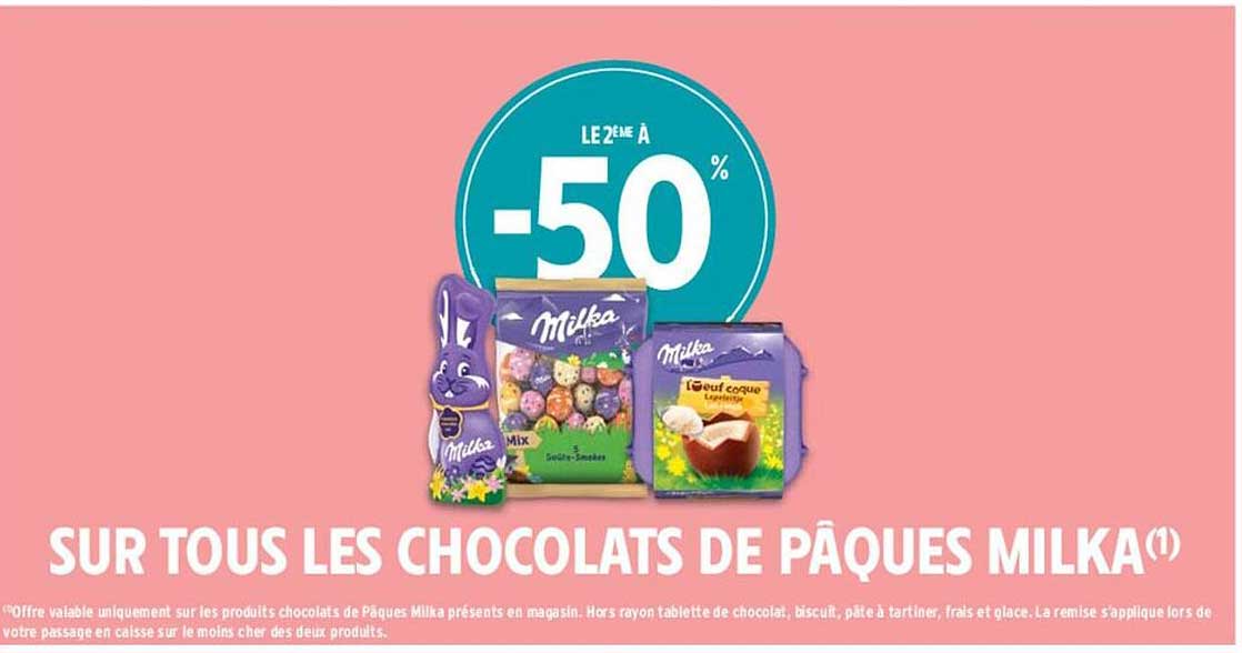 Les Chocolats De Pâques Milka