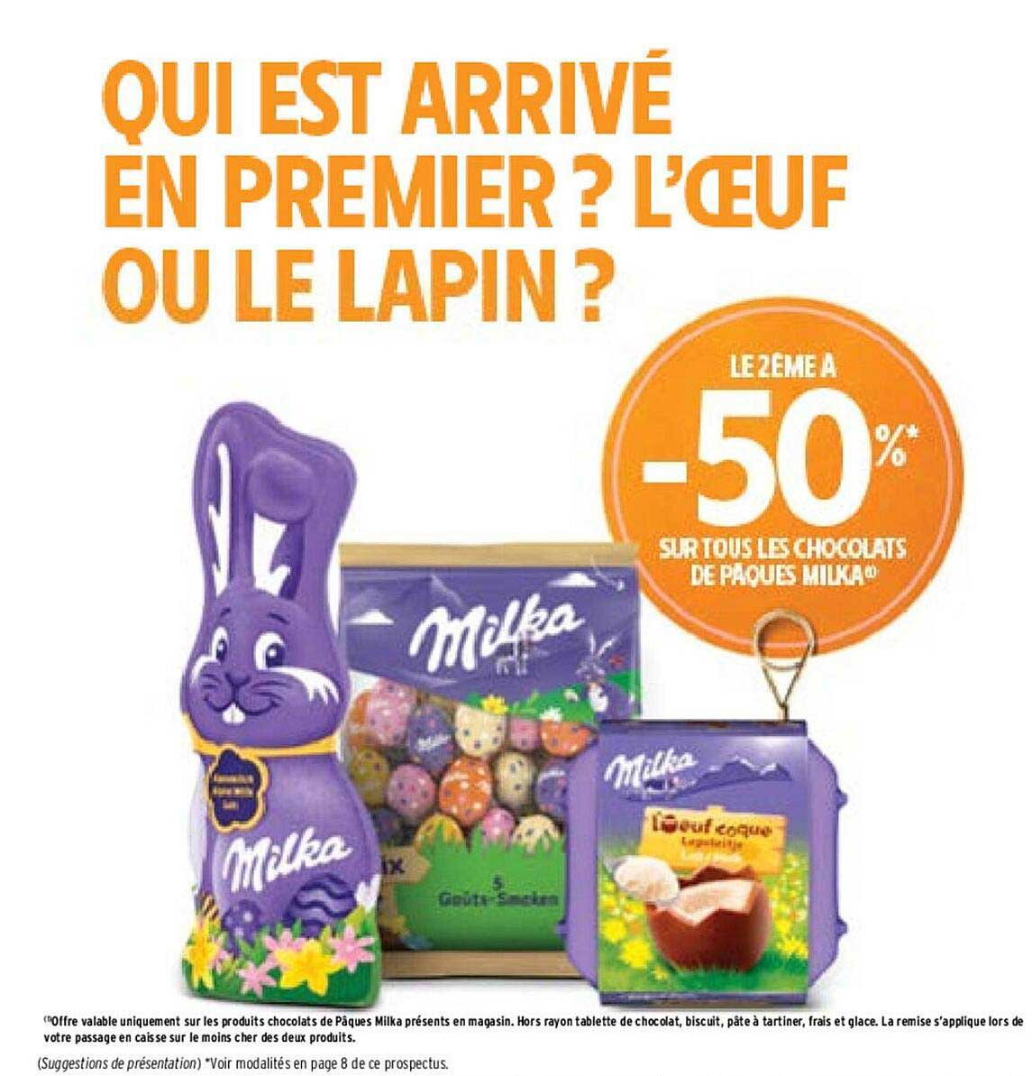 Les Chocolats De Pâques Milka