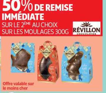 les moulages 300g révillon