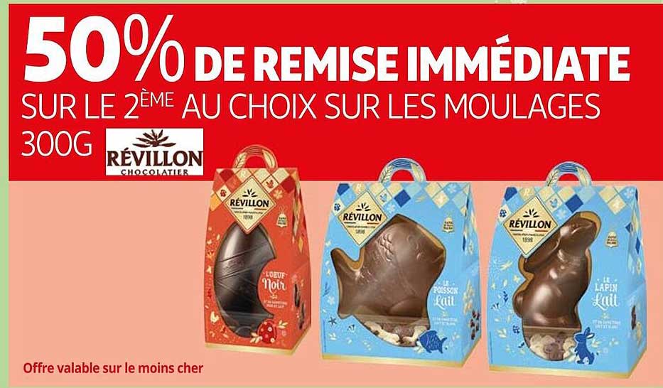 les moulages 300g révillon