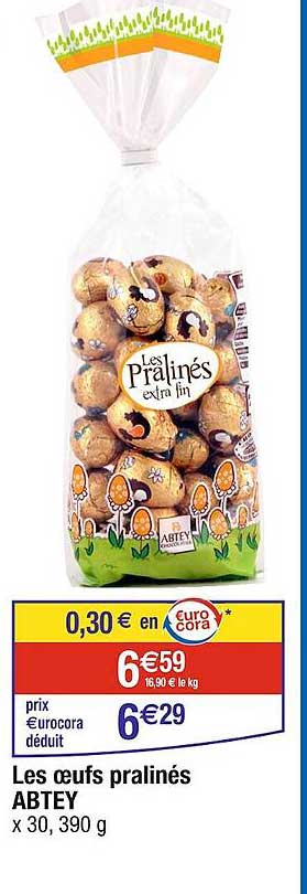 les œufs pralinés abtey