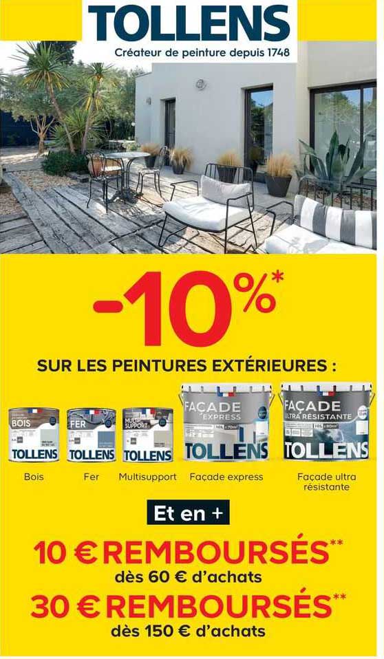 les peintures extérieures tollens