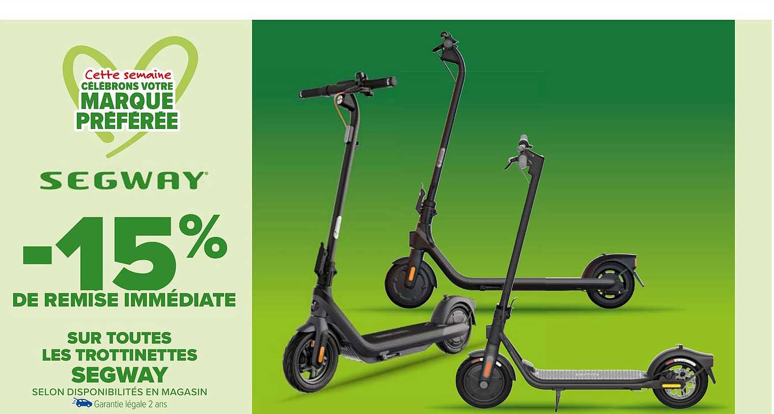 les trottinettes segway