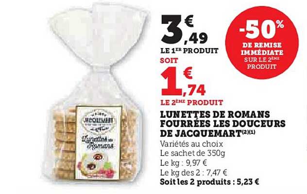 lunettes de romans fourrées les douceurs de jacquemart