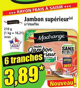 Madrange Jambon Supérieur