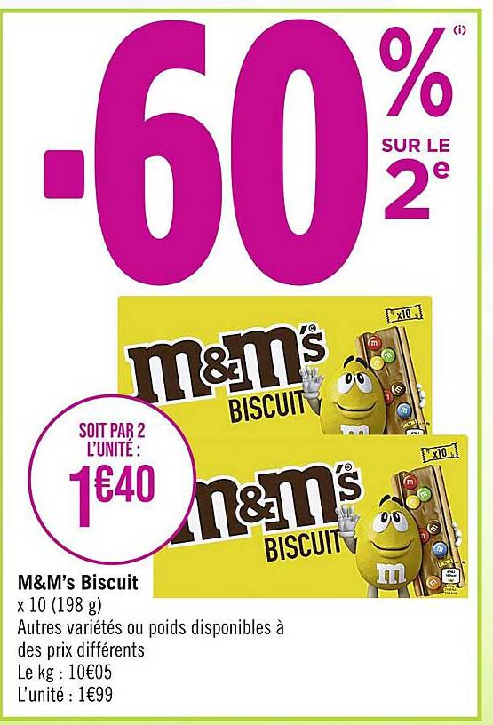 M&m's Biscuit