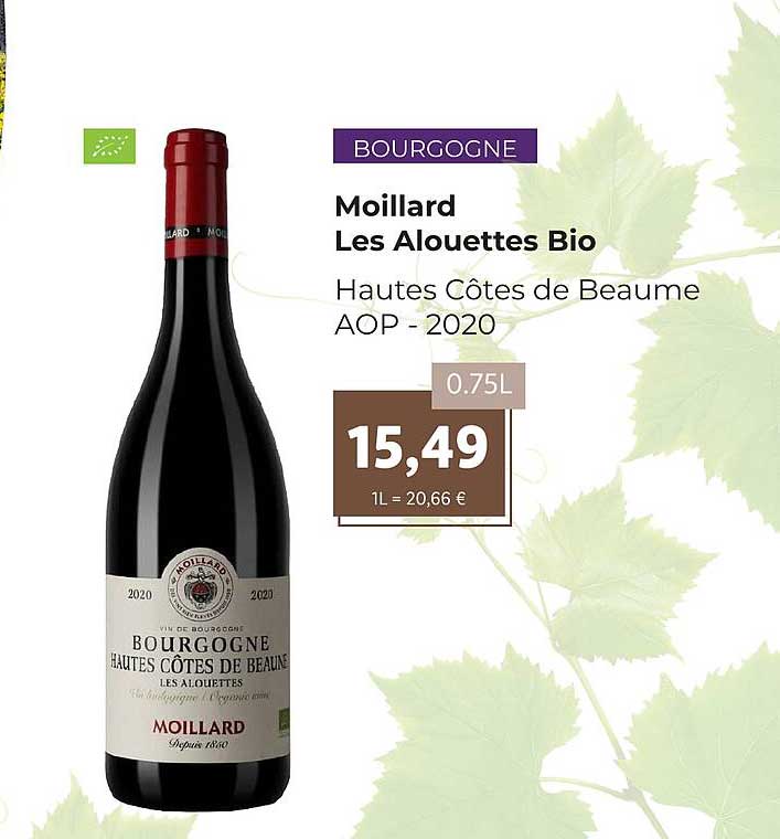 Moillard Les Alouettes Bio