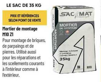 mortier de montage m10 z1