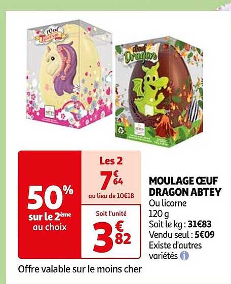 moulage œuf dragon abtey