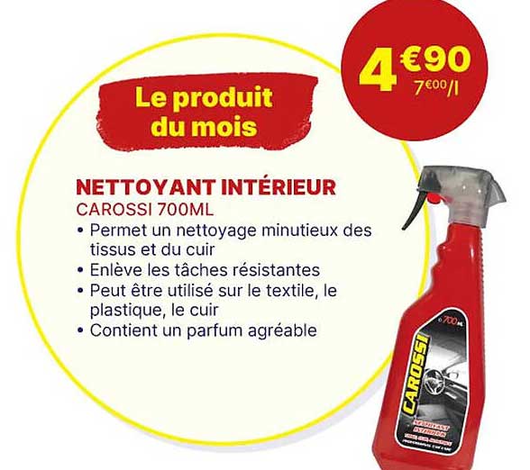 Nettoyant Intérieur Carossi