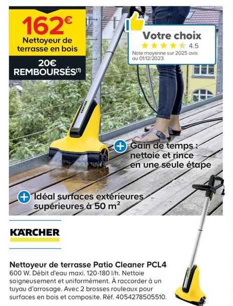 Nettoyeur De Terrasse Patio Cleaner Pcl4 Kärcher