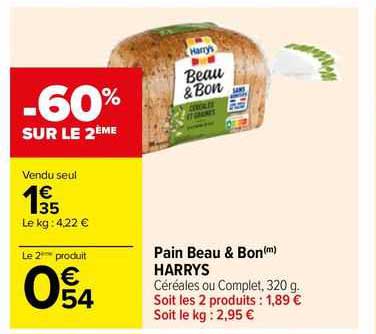 pain beau & bon harrys