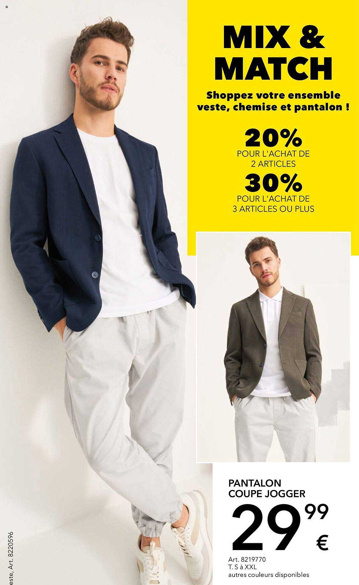 pantalon coupr jogger