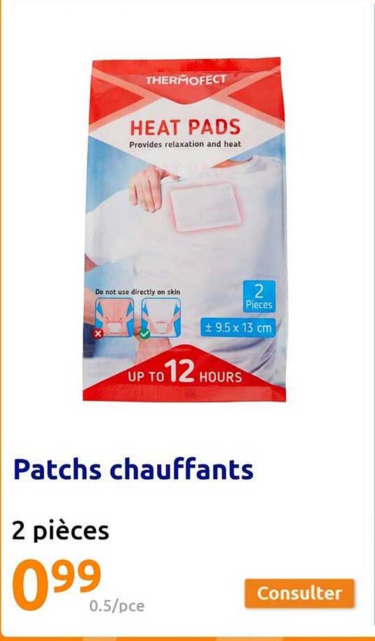 patchs chauffants